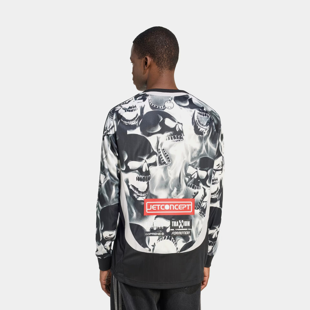 adidas Teamgeist Moto All Over Print Men's Long Sleeve Jersey