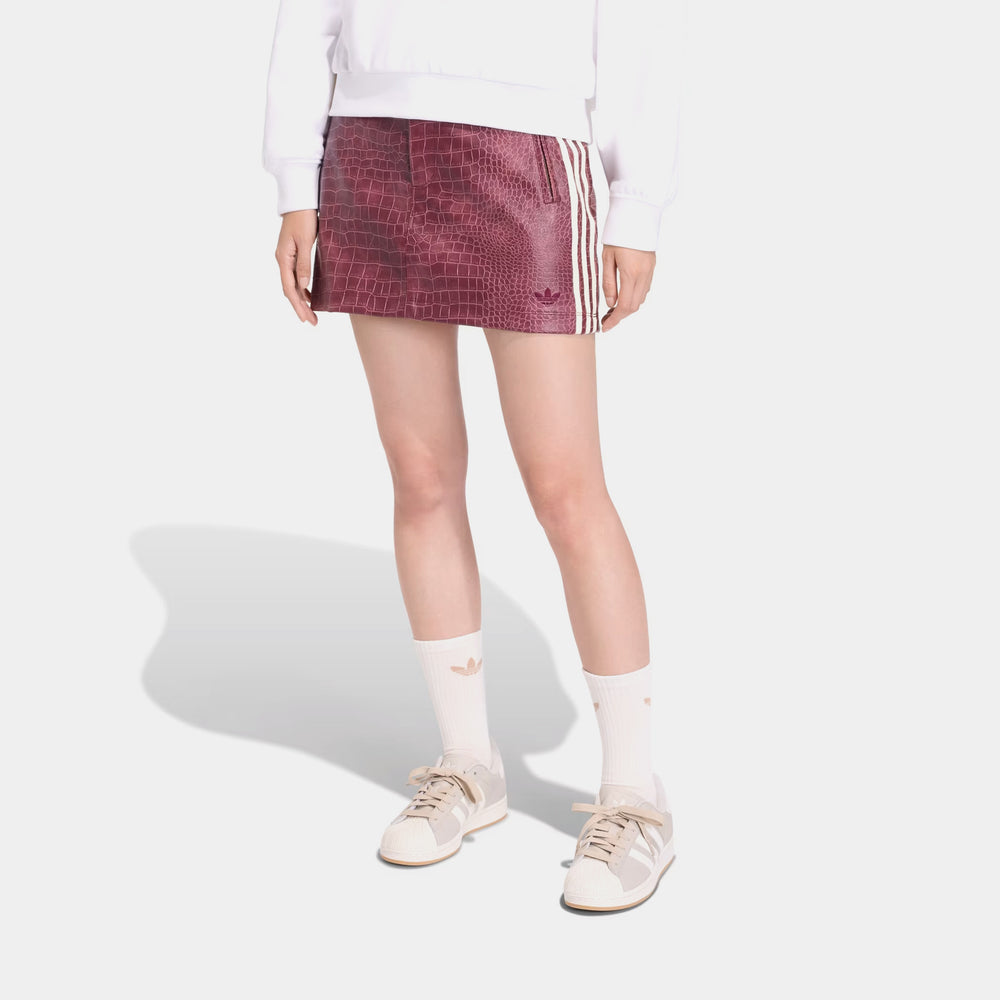 adidas Pleather Snakeskin Women's Mini Skirt