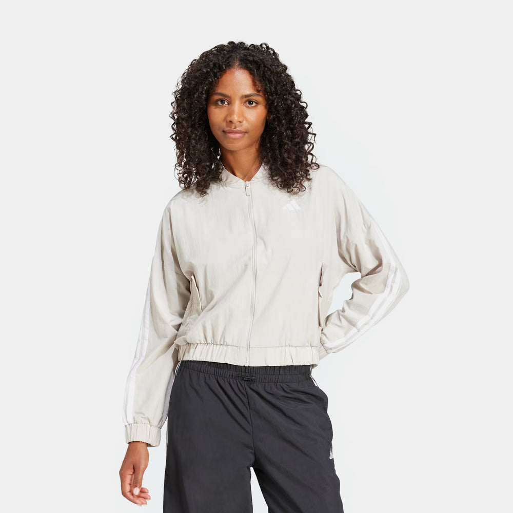 adidas 3-Stripes Women's Woven Bomber Jacket