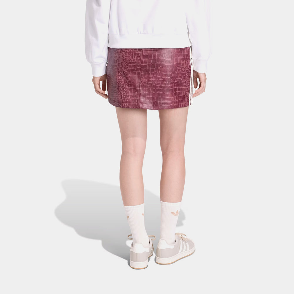 adidas Pleather Snakeskin Women's Mini Skirt