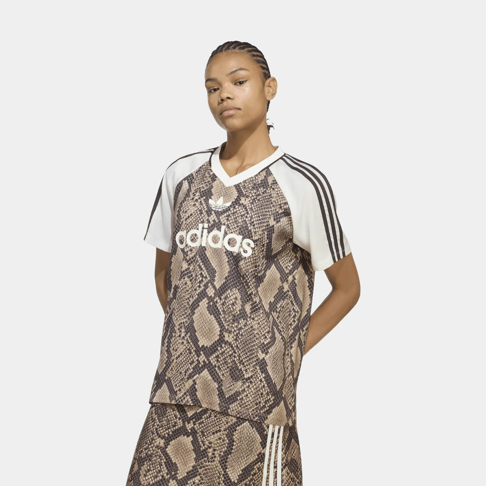 adidas Snake Print Women's Satin Jersey