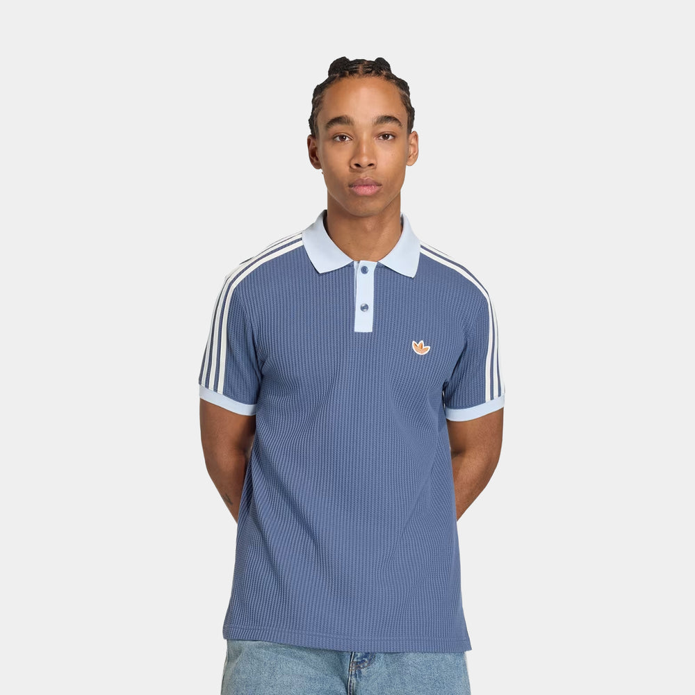 adidas Originals Summer Glow Men's Waffle Knit Polo