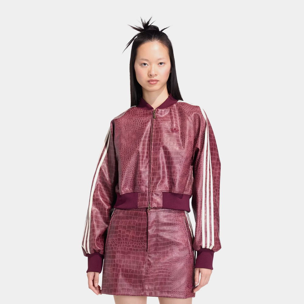 adidas Pleather Snakeskin Women's Jacket
