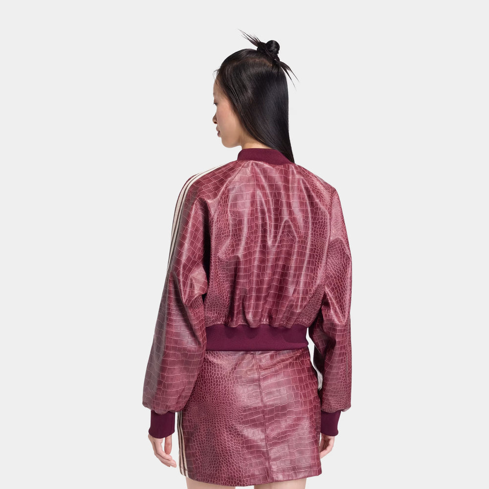 adidas Pleather Snakeskin Women's Jacket