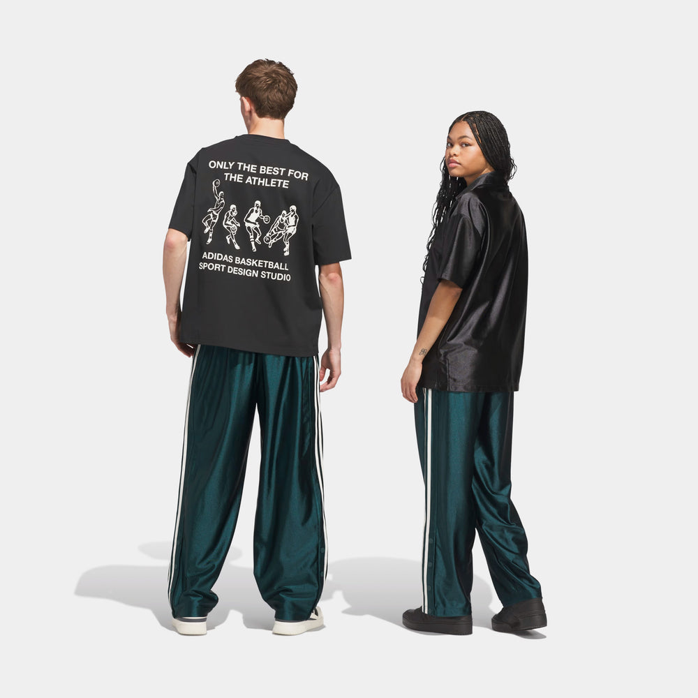 adidas Basketball Men's Tear Away Track Pants