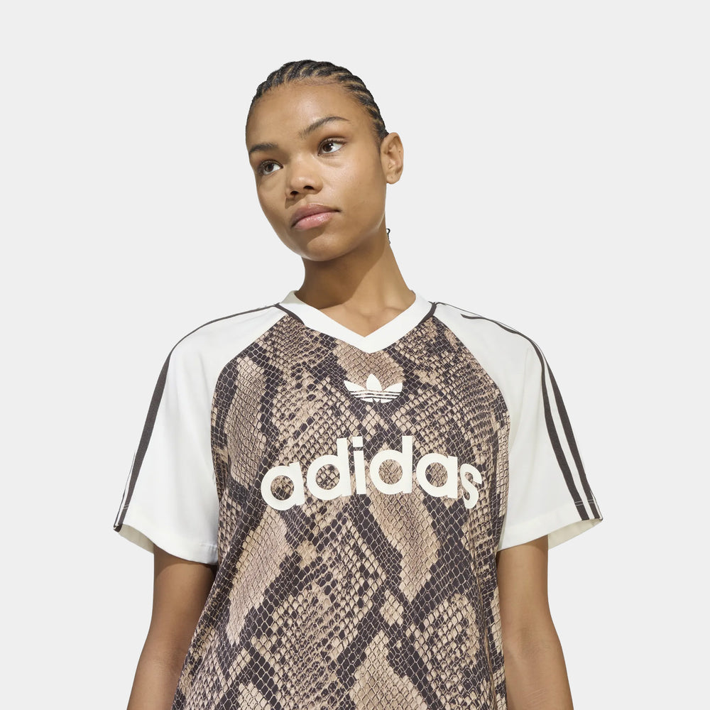 adidas Snake Print Women's Satin Jersey