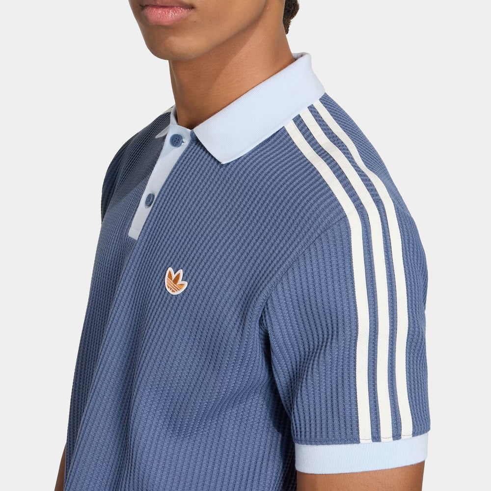adidas Originals Summer Glow Men's Waffle Knit Polo