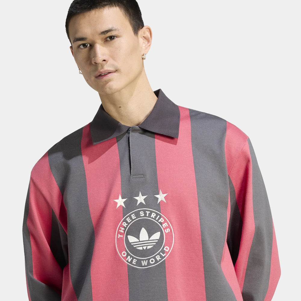 adidas Originals Graphic Men's Long Sleeve Polo