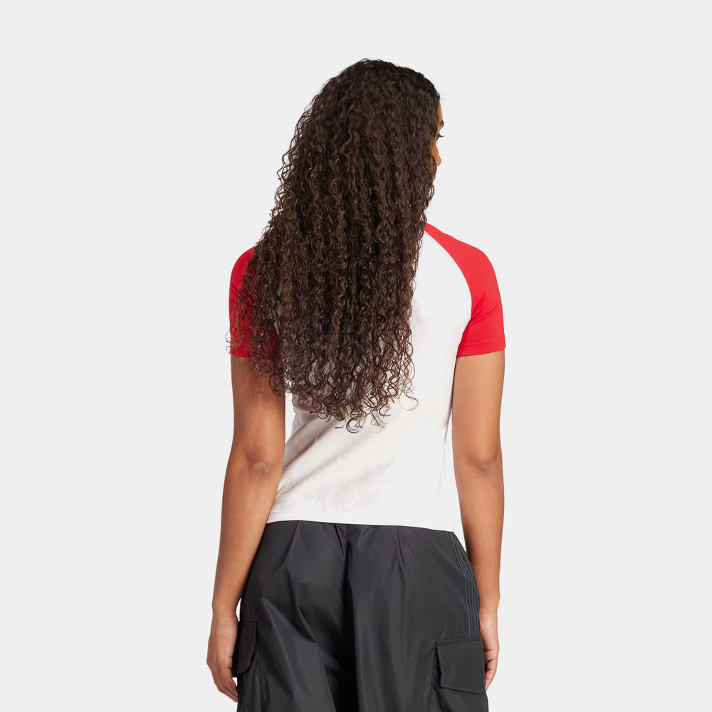 adidas Adicolor 3 Stripes Raglan Slim Women's T-Shirt