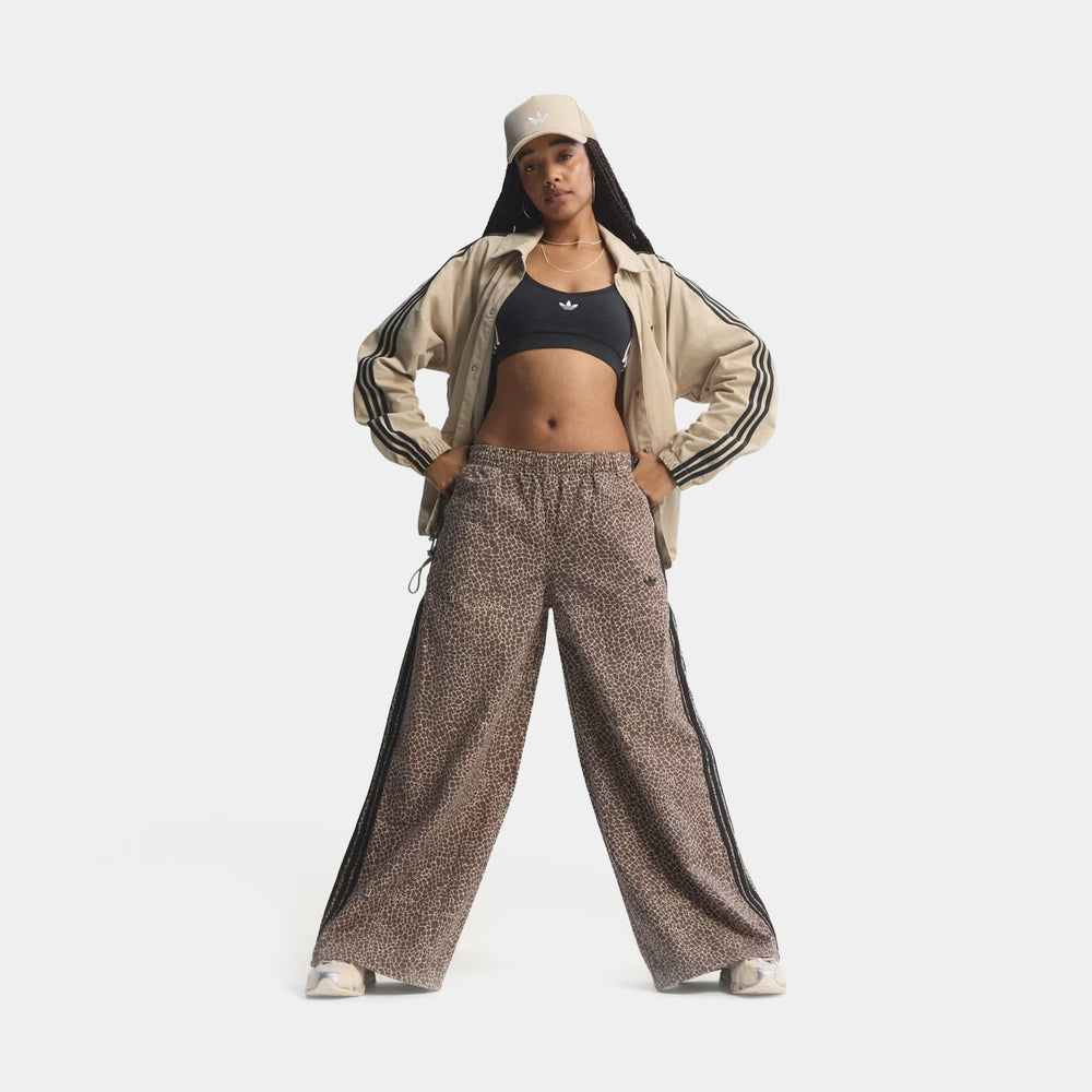 adidas Denim Firebird Oversized All Over Print Women's Jeans