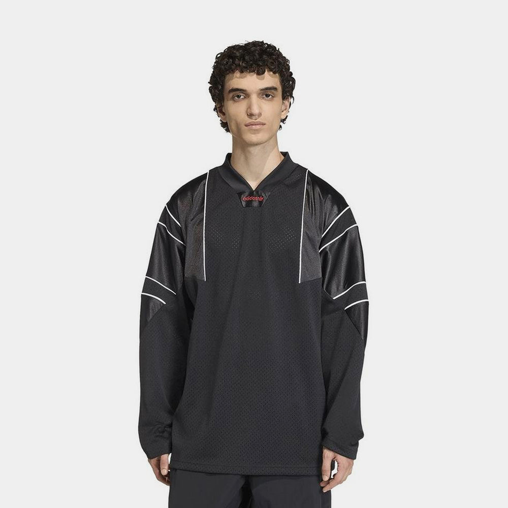 adidas Men's V-Neck Long Sleeve Jersey