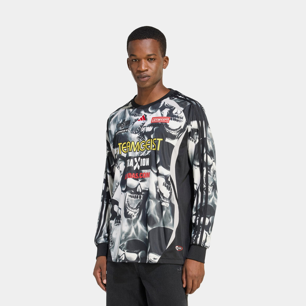 adidas Teamgeist Moto All Over Print Men's Long Sleeve Jersey