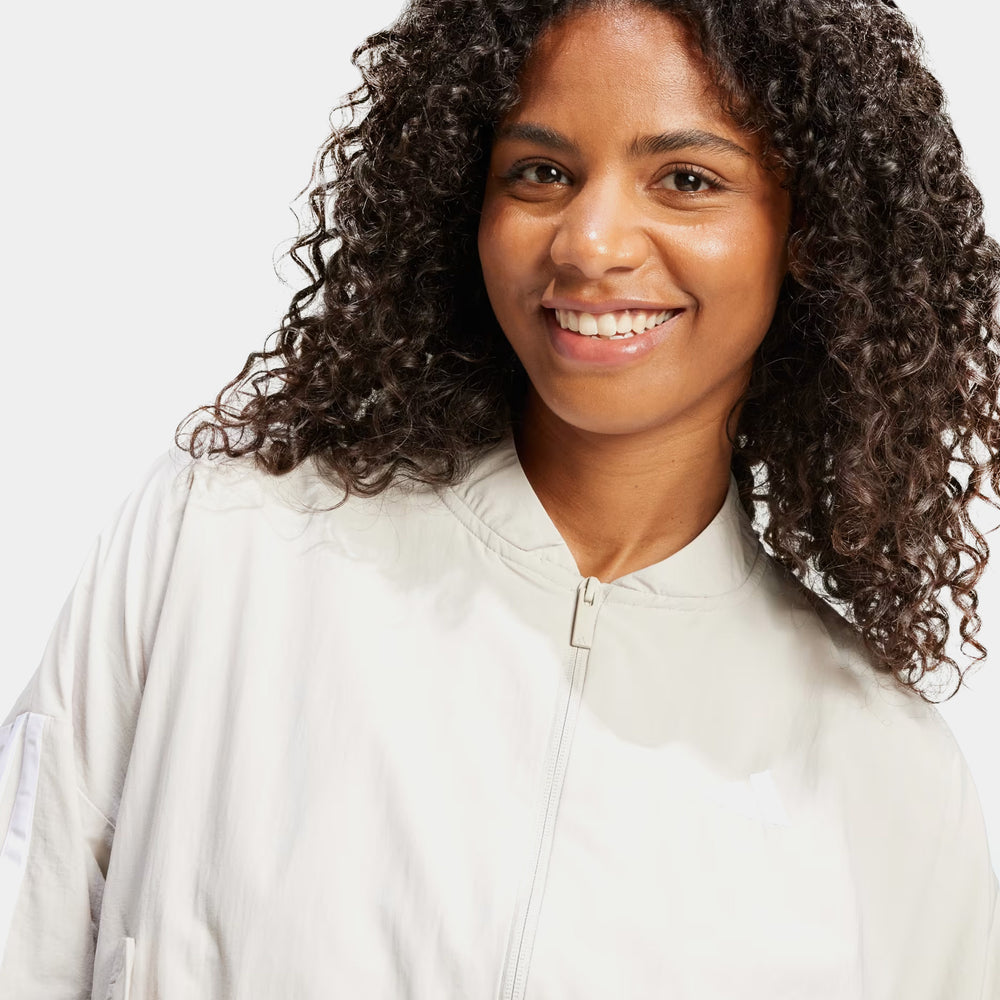 adidas 3-Stripes Women's Woven Bomber Jacket