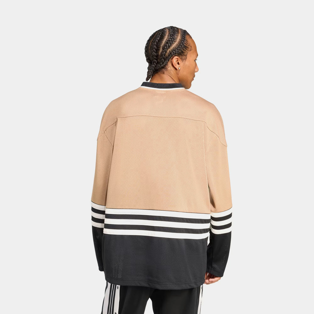 adidas 3 Stripes Hockey Men's Long Sleeve Jersey