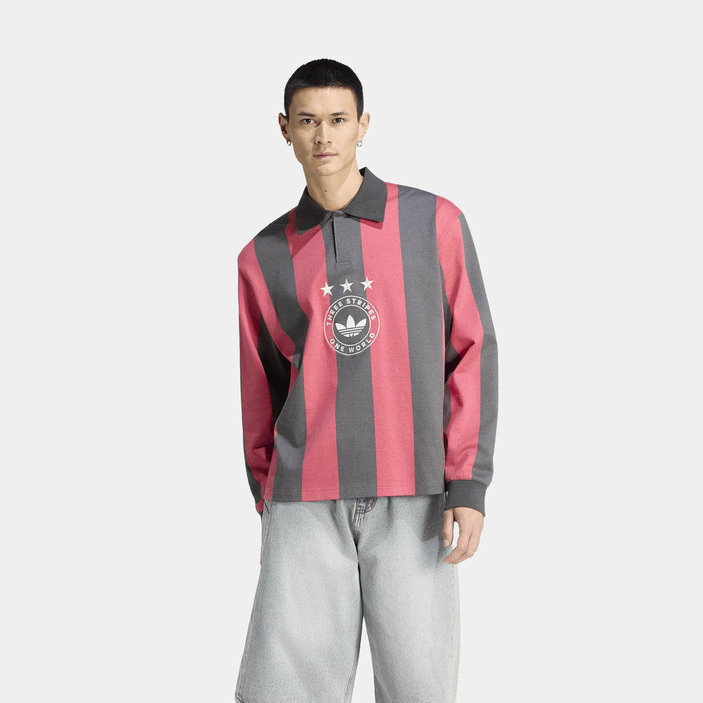 adidas Originals Graphic Men's Long Sleeve Polo