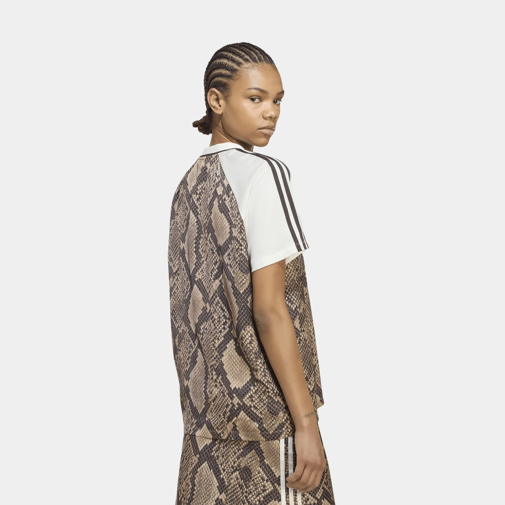 adidas Snake Print Women's Satin Jersey