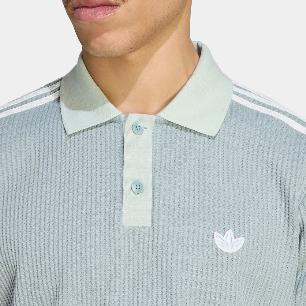 adidas Originals Summer Glow Men's Waffle Knit Polo