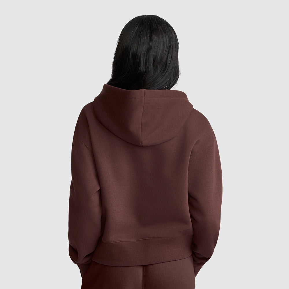 Champion Cropped Zip-Up Women's Hoodie
