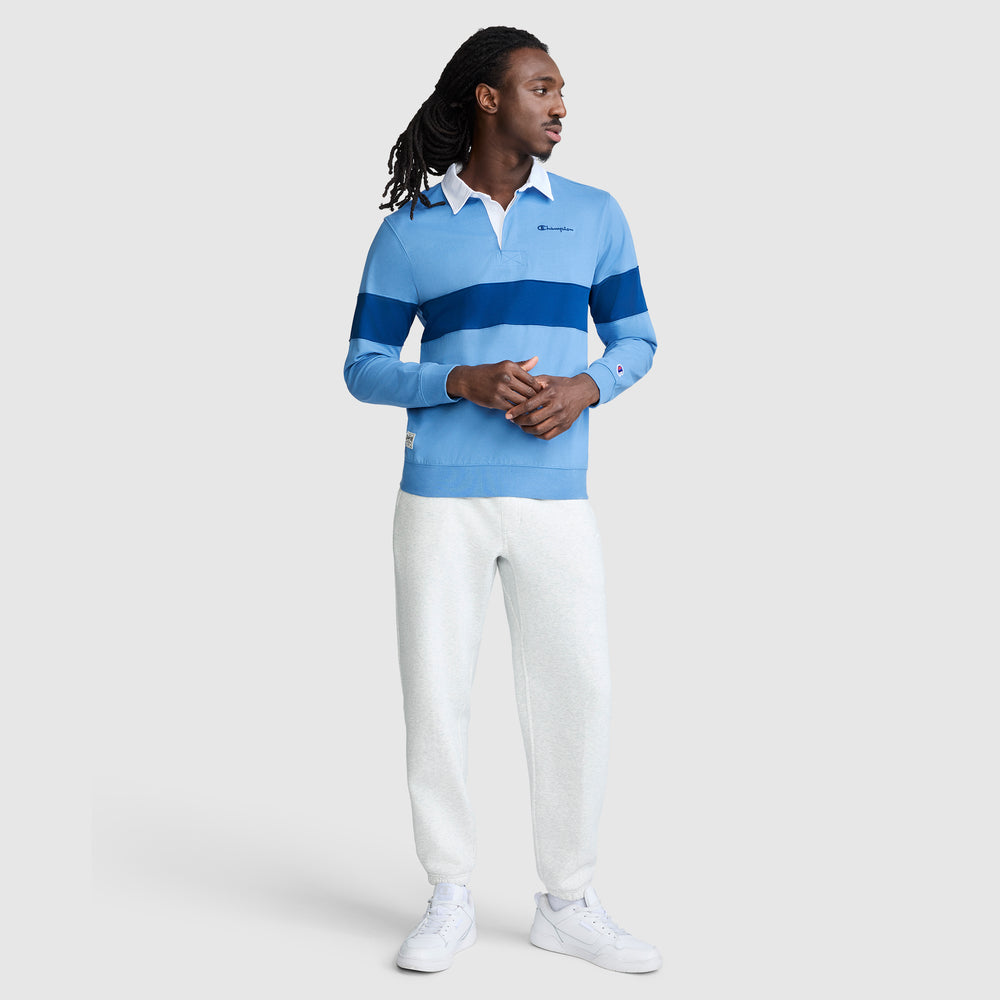 Champion Striped Rugby Men's Polo Shirt