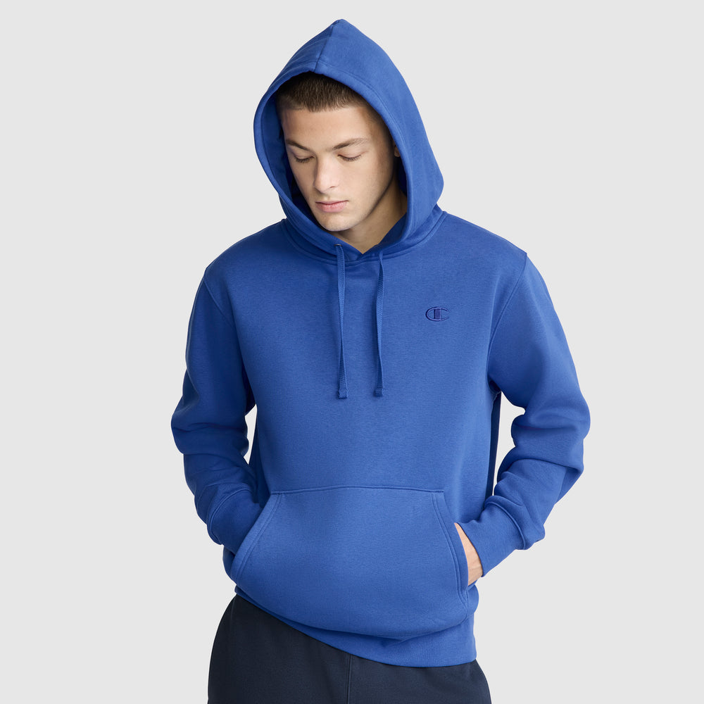 Champion Powerblend C Logo Men's Hoodie