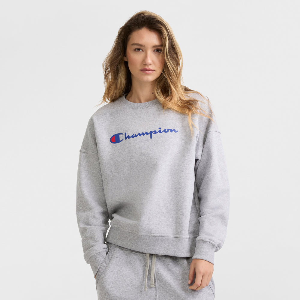 Champion Powerblend Script Logo Women's Sweatshirt