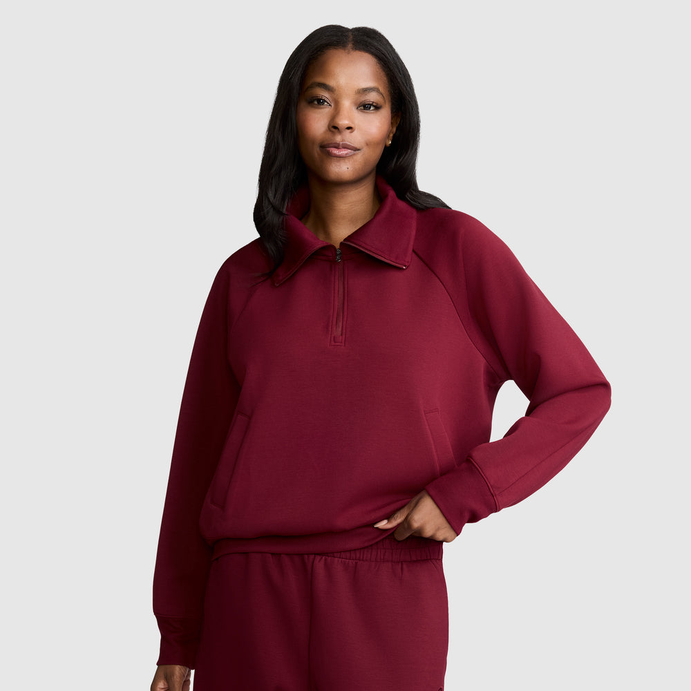 Champion Quarter-Zip Pullover Women's Sweatshirt