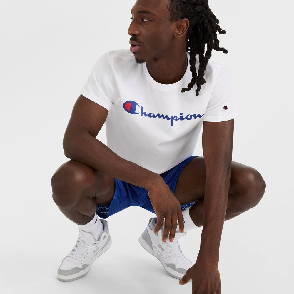 Champion Classic Script Logo Men's T-Shirt