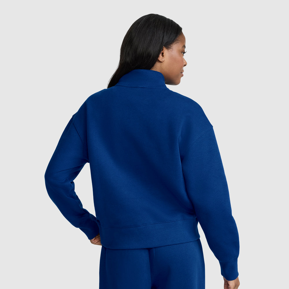 Champion Fleece Mockneck Quarter-Zip Women's Sweatshirt