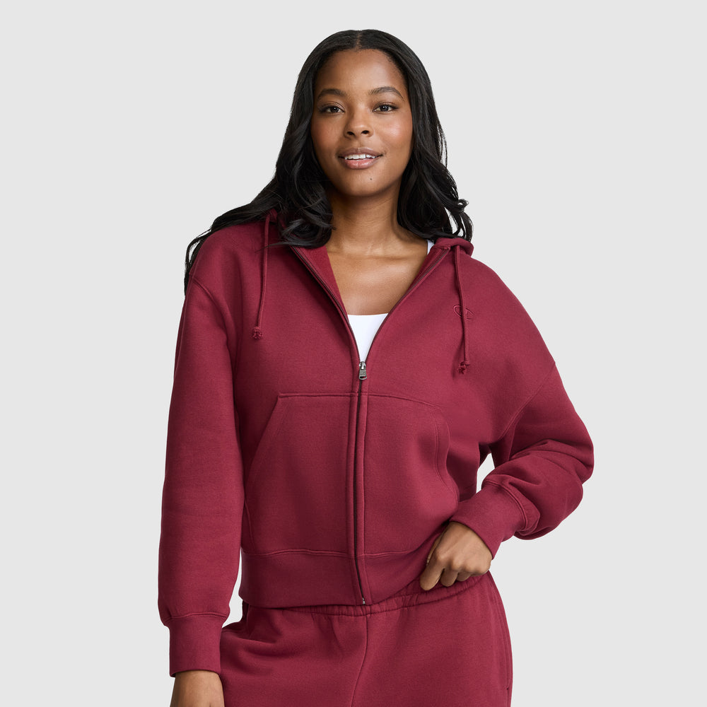Champion Powerblend Fleece Zip-Up Women's Hoodie
