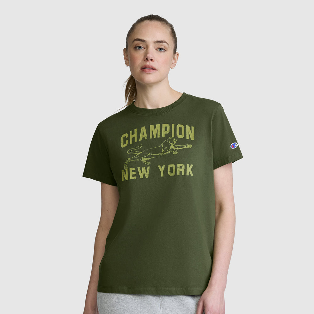 Champion Mascot Graphic Women's T-Shirt