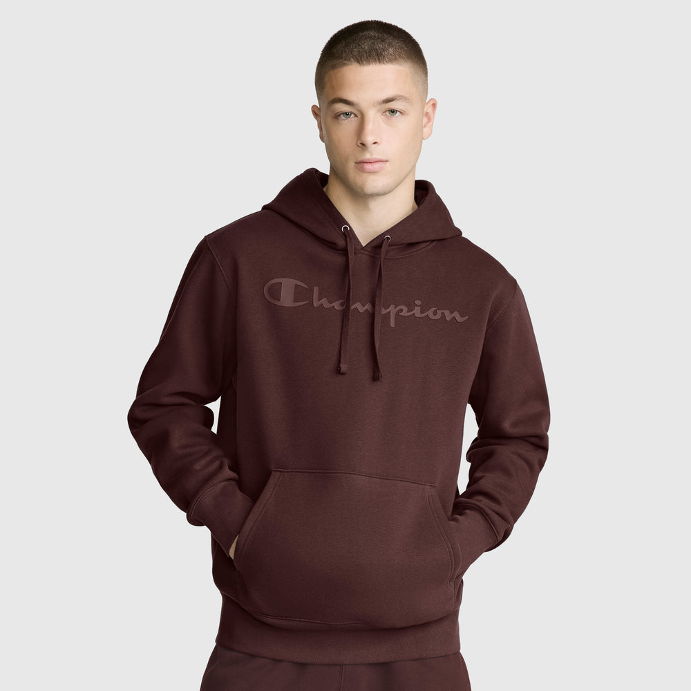 Champion Powerblend Tonal Script Men's Hoodie