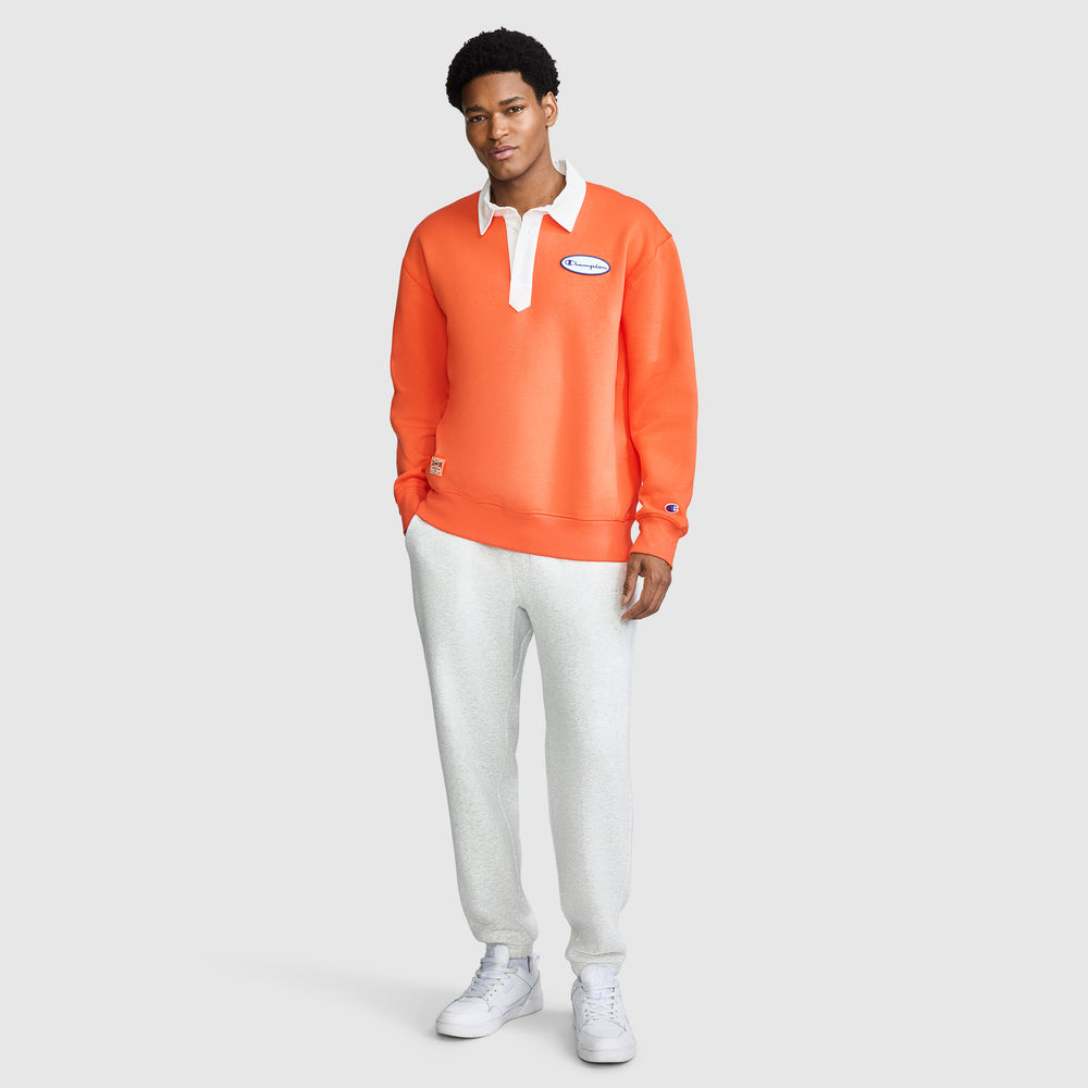 Champion Fleece Rugby Men's Polo Shirt
