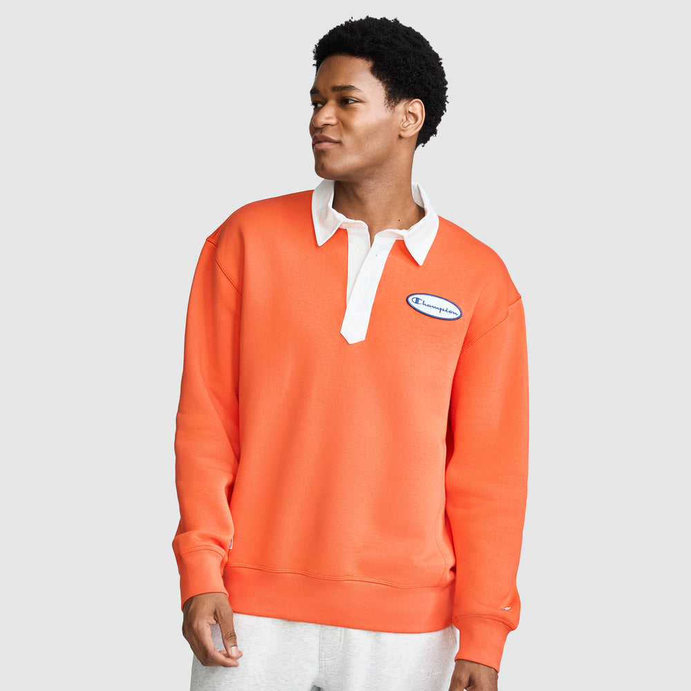 Champion Fleece Rugby Men's Polo Shirt
