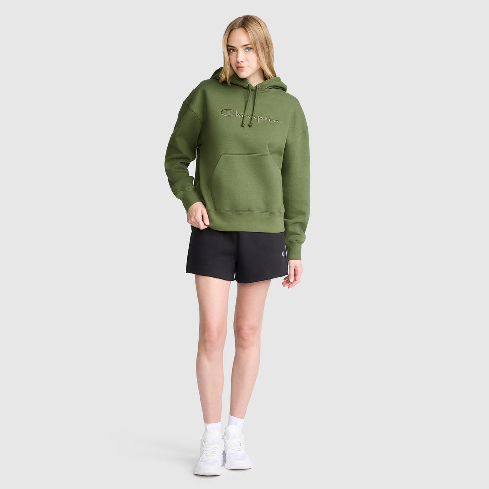 Champion Tonal Script Freshman Powerblend Women's Hoodie