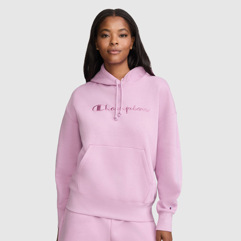 Champion Tonal Script Freshman Powerblend Women's Hoodie