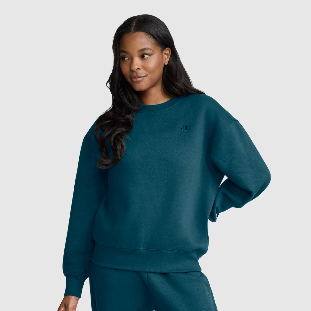 Champion Powerblend Small C Women's Sweatshirt
