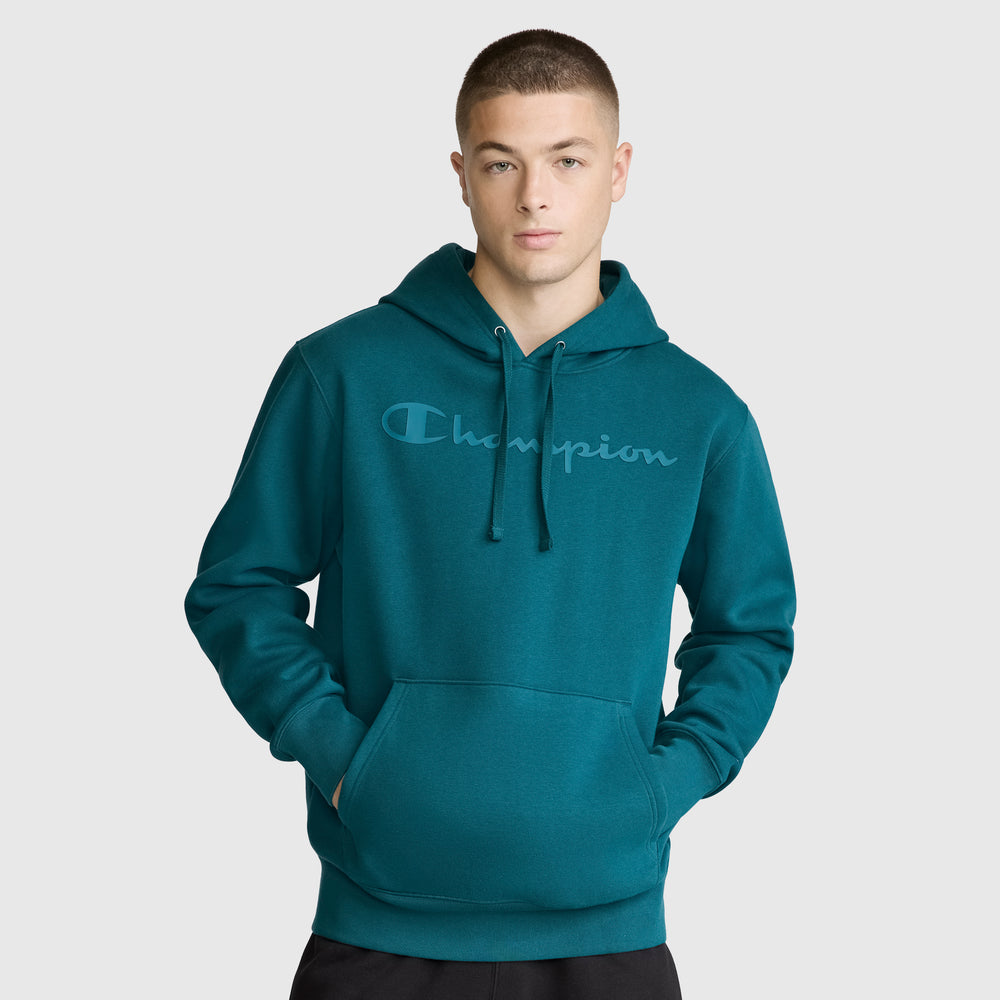 Champion Powerblend Tonal Script Men's Hoodie
