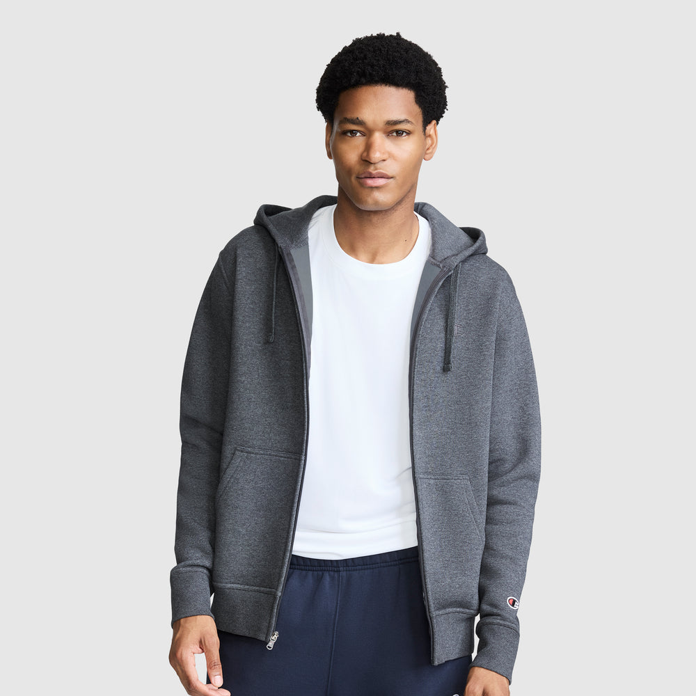 Champion Powerblend Full-Zip Men's Hoodie