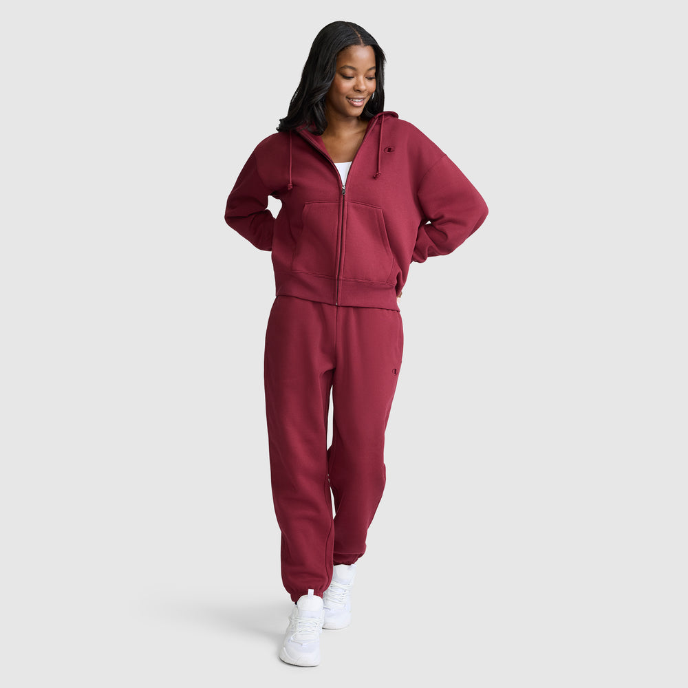 Champion Powerblend Fleece Zip-Up Women's Hoodie