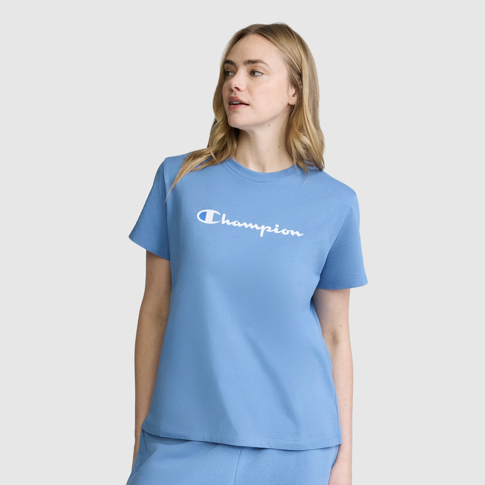 Champion Classic Script Logo Women's T-Shirt