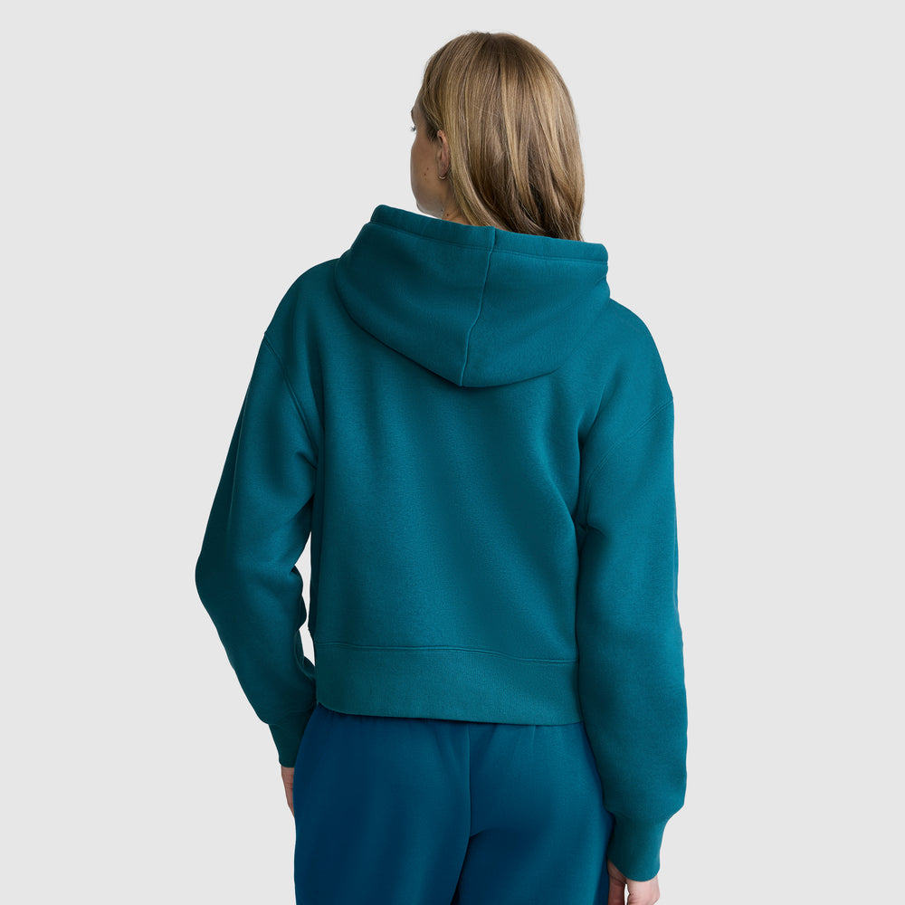 Champion Cropped Zip-Up Women's Hoodie