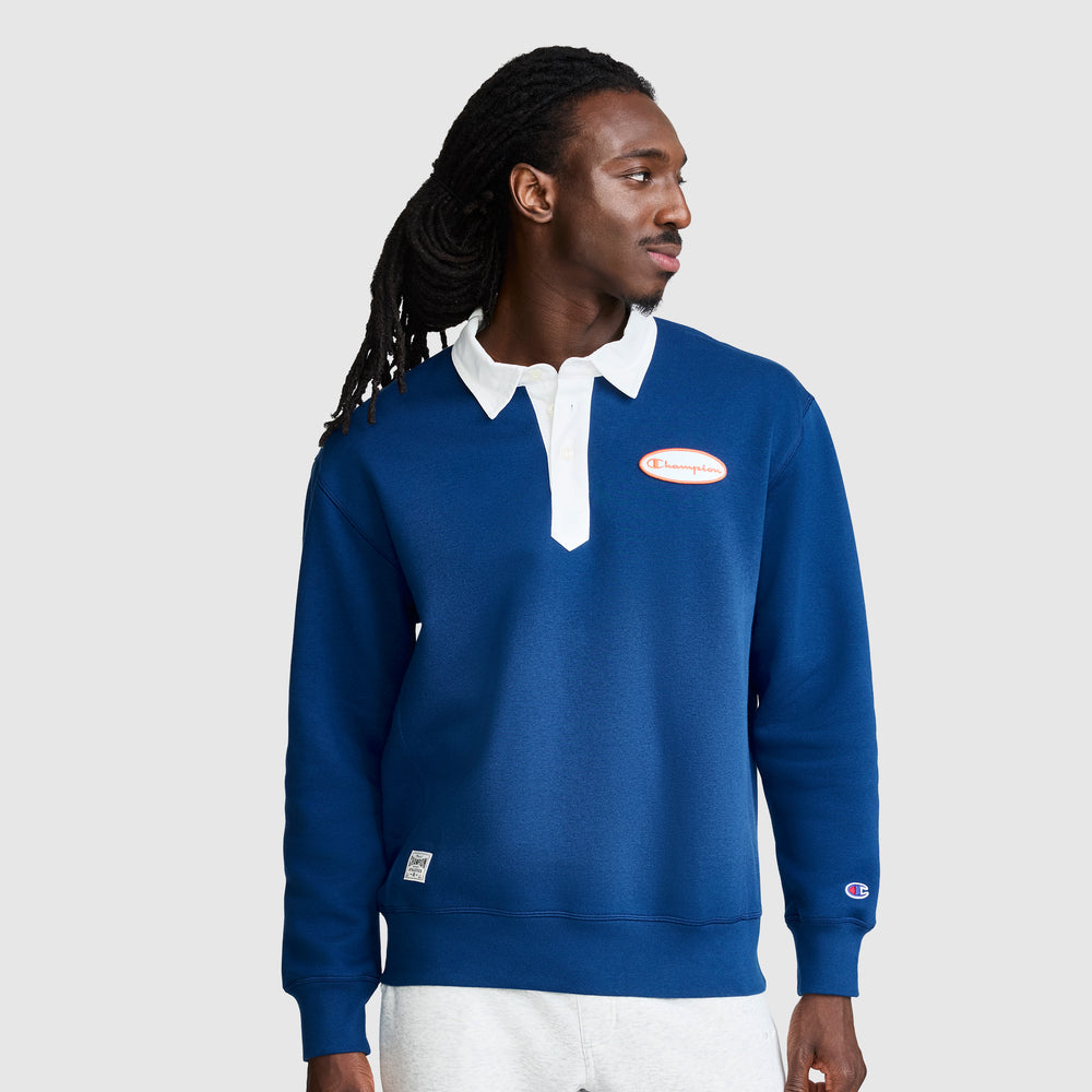 Champion Fleece Rugby Men's Polo Shirt