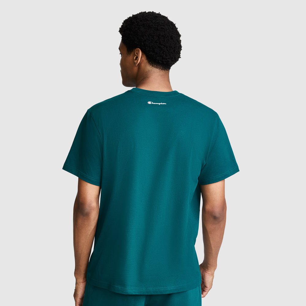 Champion Classic Script Logo Men's T-Shirt