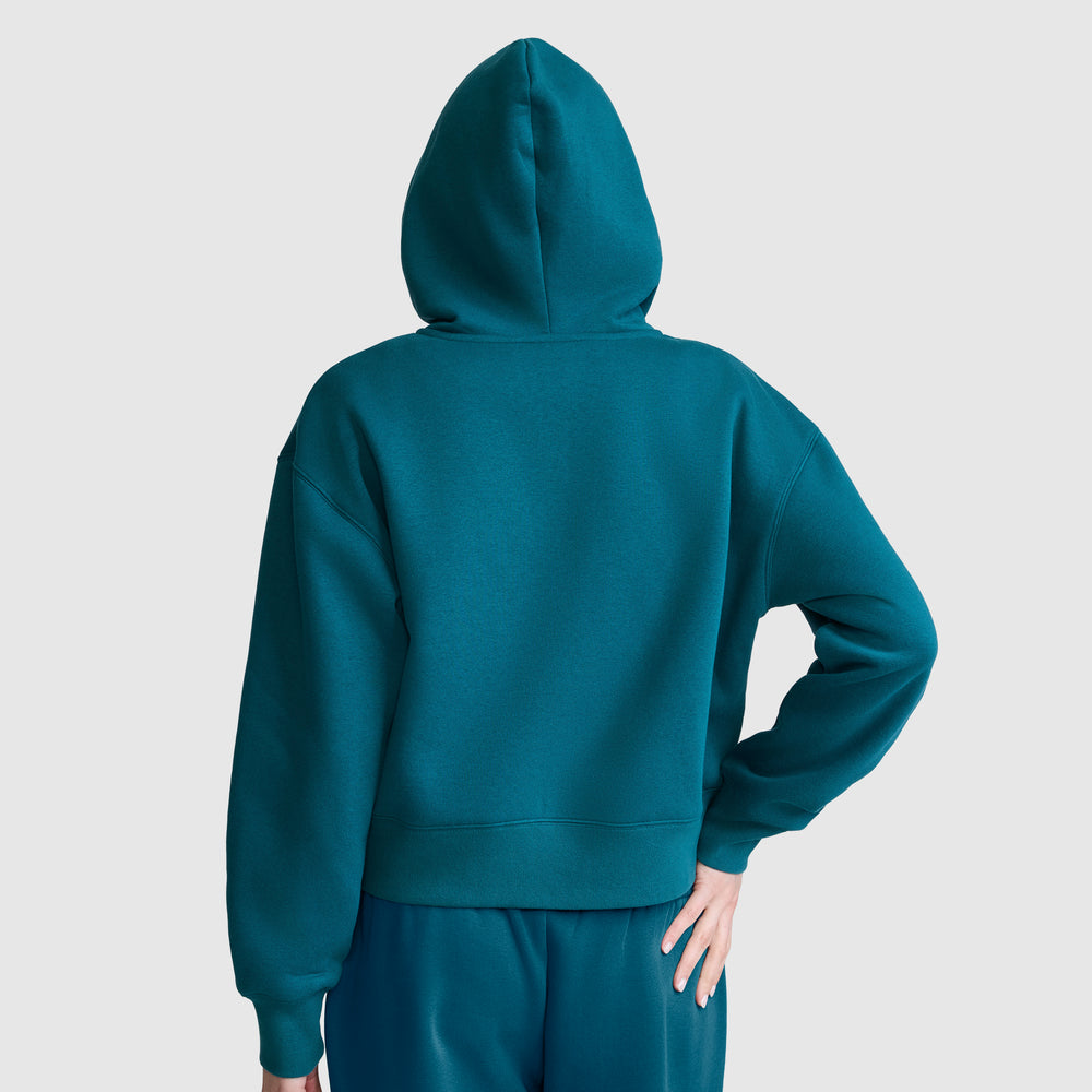 Champion Cropped Zip-Up Women's Hoodie