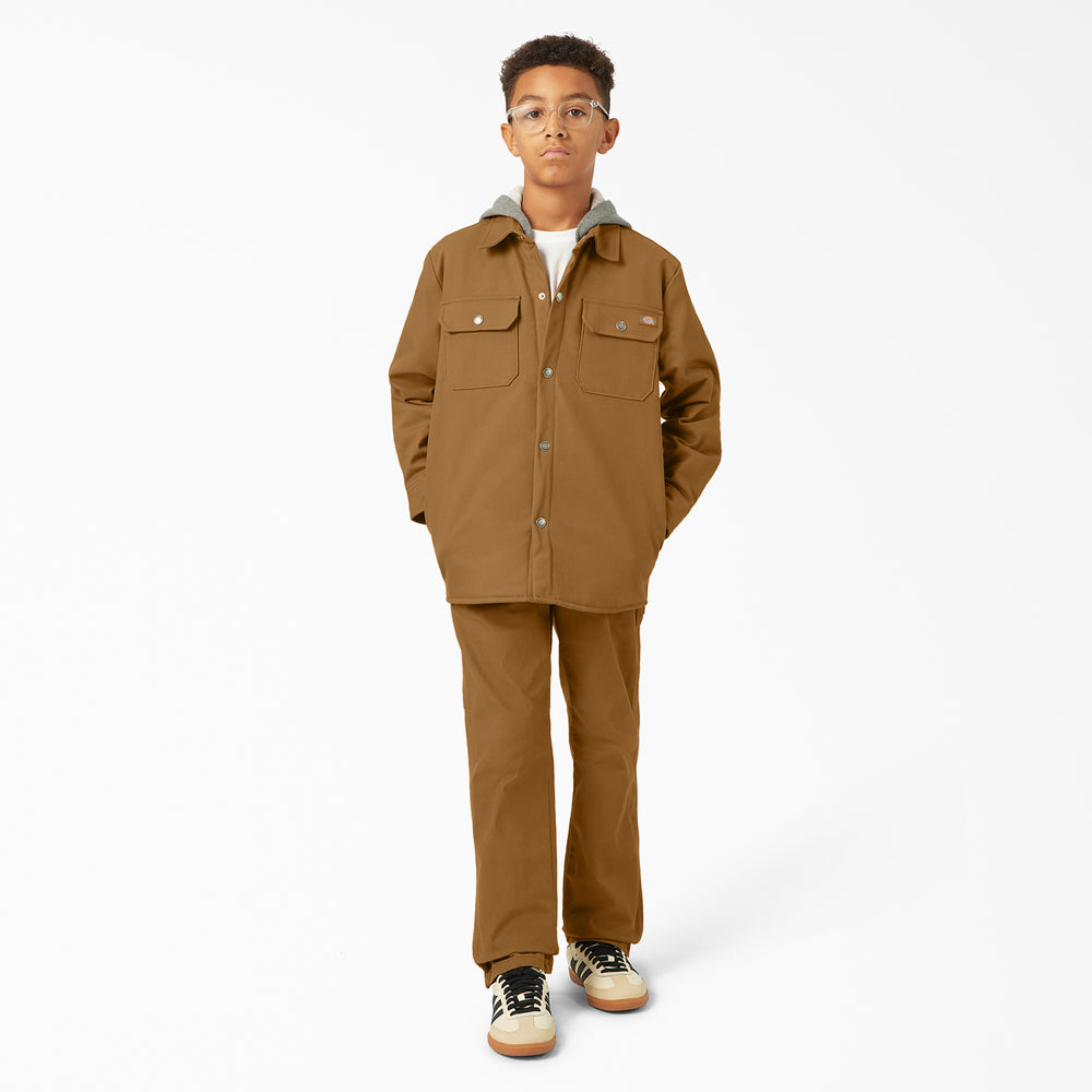 Dickies Boys' Duck Shirt Jacket