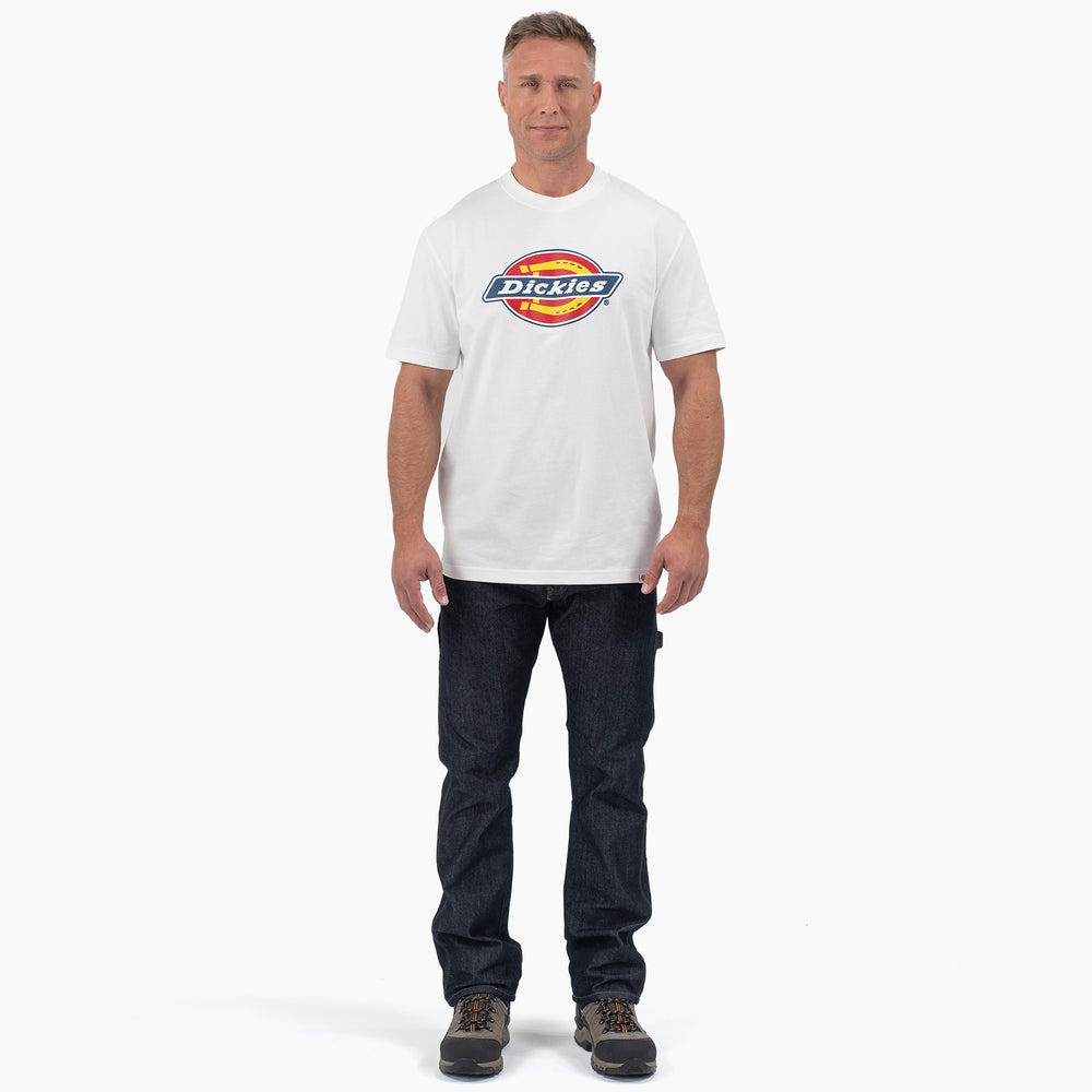 Dickies Short Sleeve Tri-Color Logo Graphic Men's T-Shirt