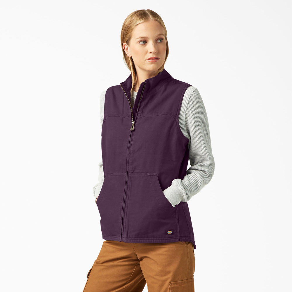 Dickies Fleece Lined Duck Canvas Women's Vest