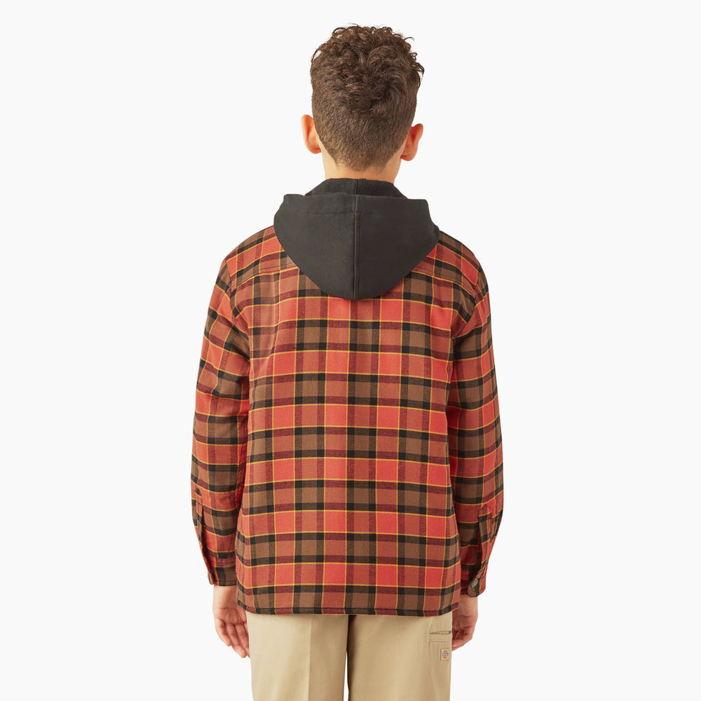 Dickies Boys' Flannel Shirt Jacket