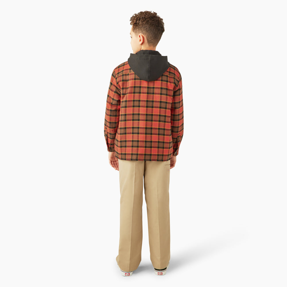 Dickies Boys' Flannel Shirt Jacket