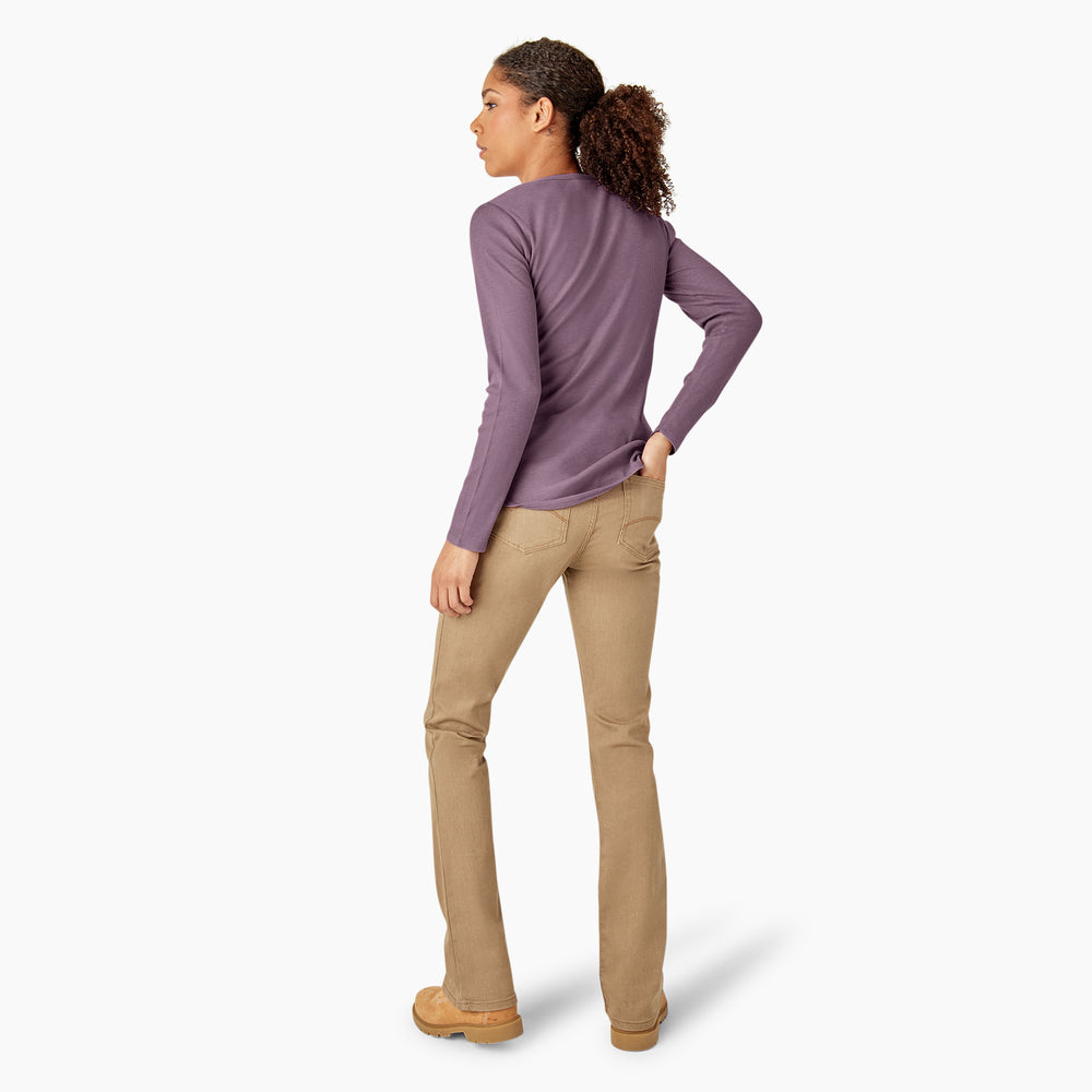 Dickies Henley Women's Long Sleeve Shirt